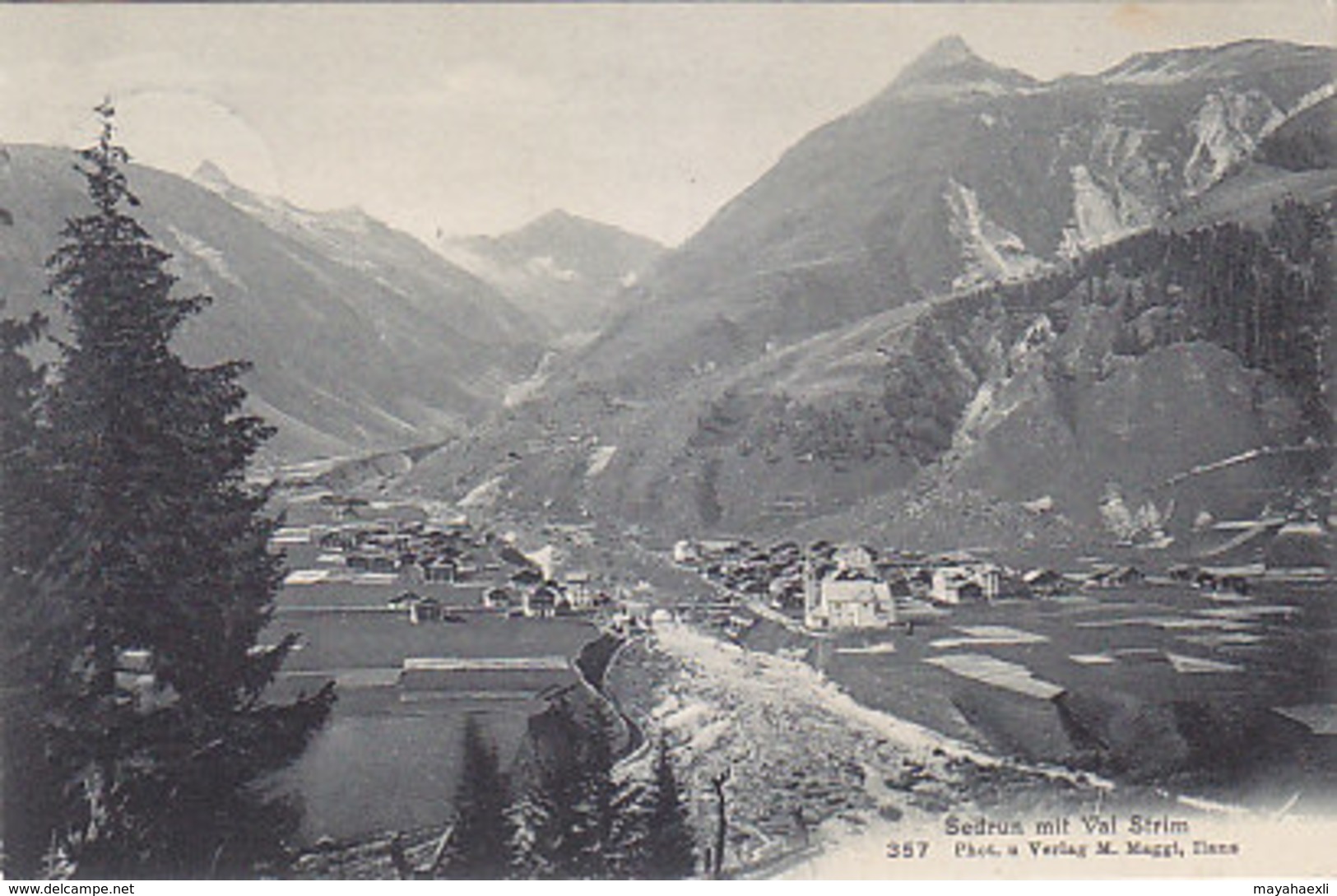 Sedrun - 1908          (90716) - Autres & Non Classés