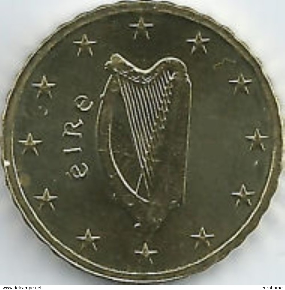 Ierland 2019  10 Cent  UNC Uit De BU  UNC Du Coffret  ZEER ZELDZAAM - EXTREME RARE  8.000 Ex !!! - Irlanda
