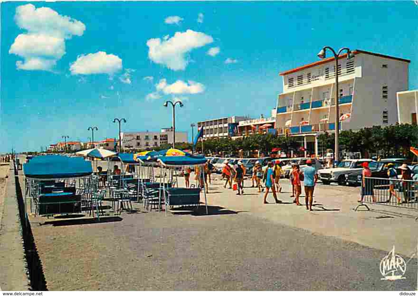 11 - Narbonne - Narbonne Plage - La Côte Des Roses - Le Front De Mer - Automobiles - Voir Scans Recto-Verso - Narbonne