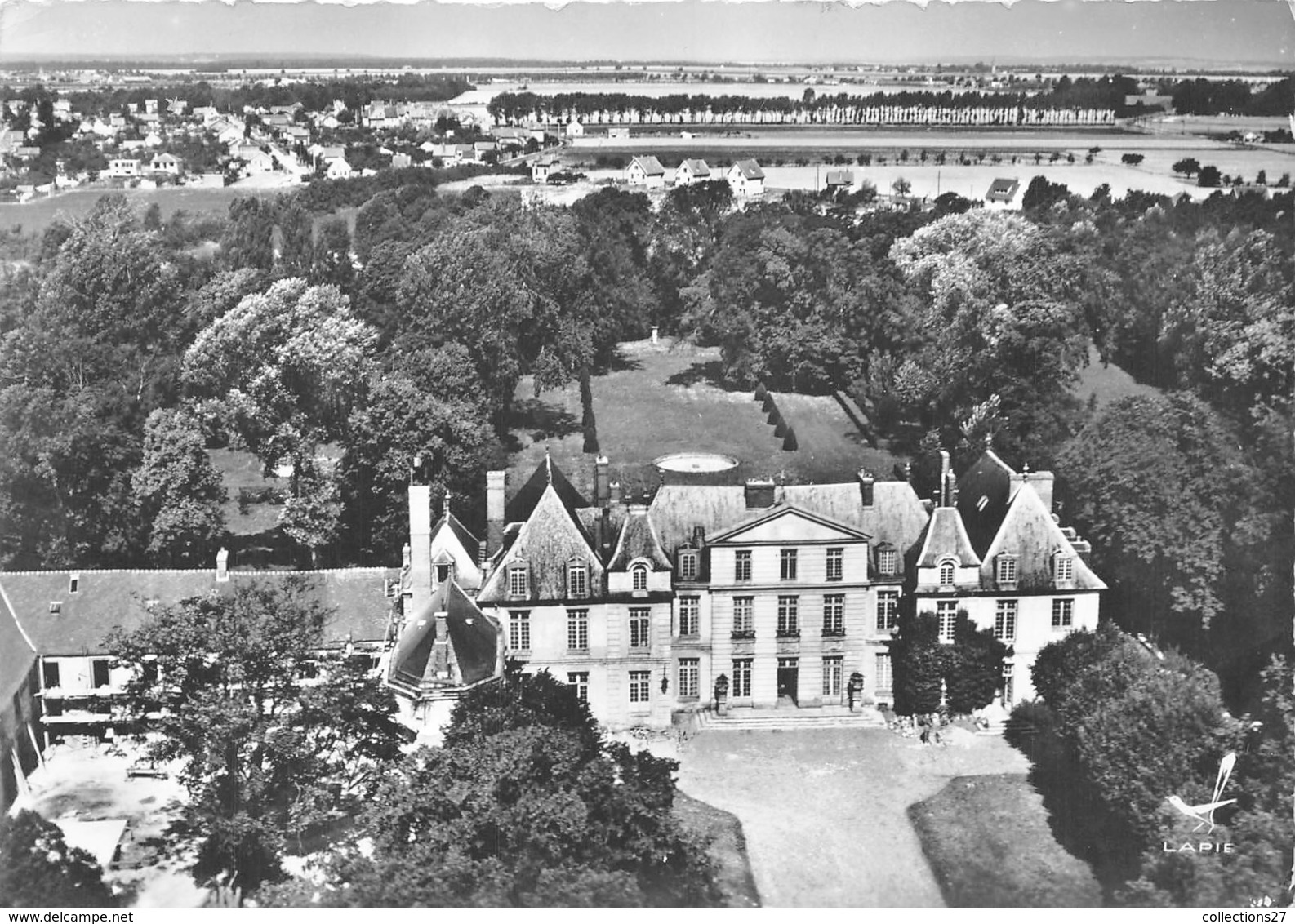 78-LE-MESNIL-SAINT-DENIS- LE CHATEAU VUE DU CIEL - Le Mesnil Saint Denis