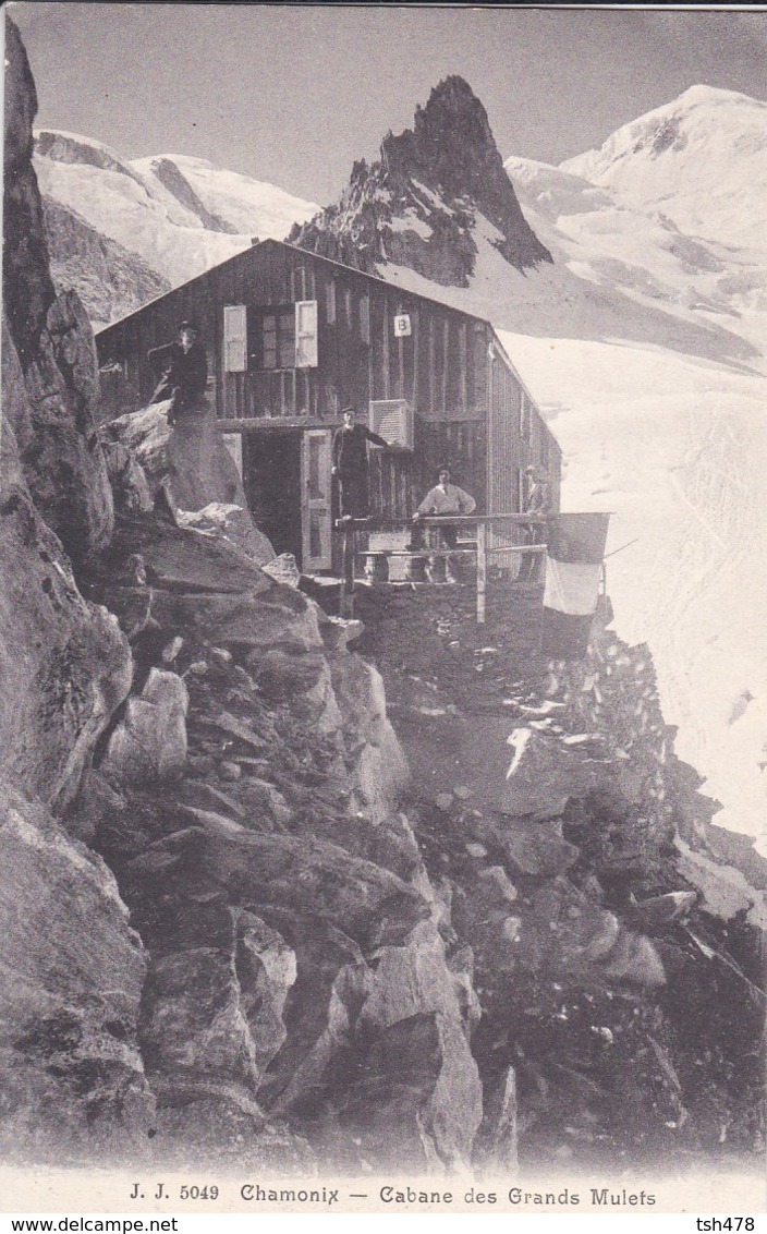 74----CHAMONIX--cabane Des Grands Mulets--voir 2 Scans - Chamonix-Mont-Blanc