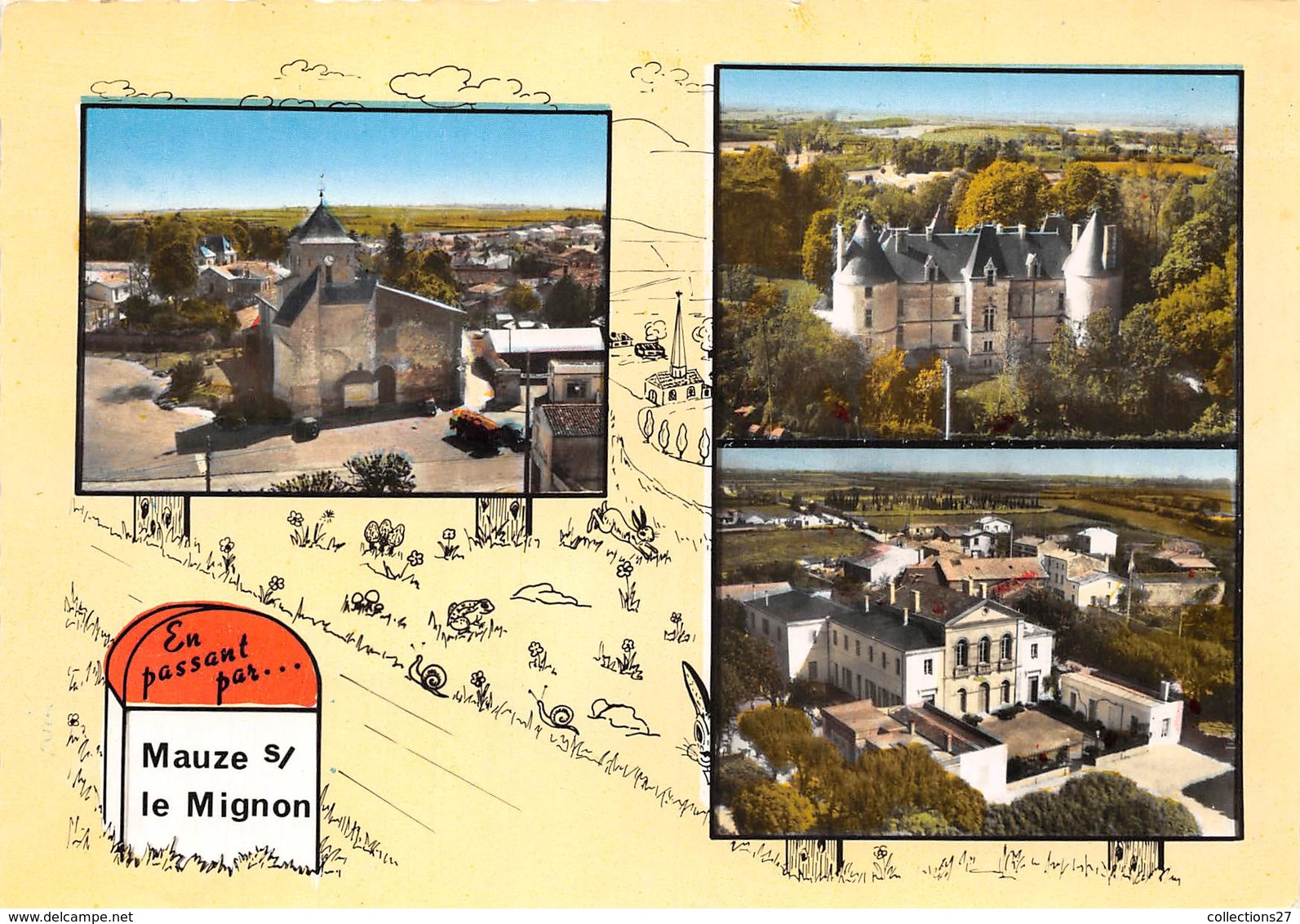 79-MAUZE-SUR-LE-MIGNON- MULTIVUES - Mauze Sur Le Mignon