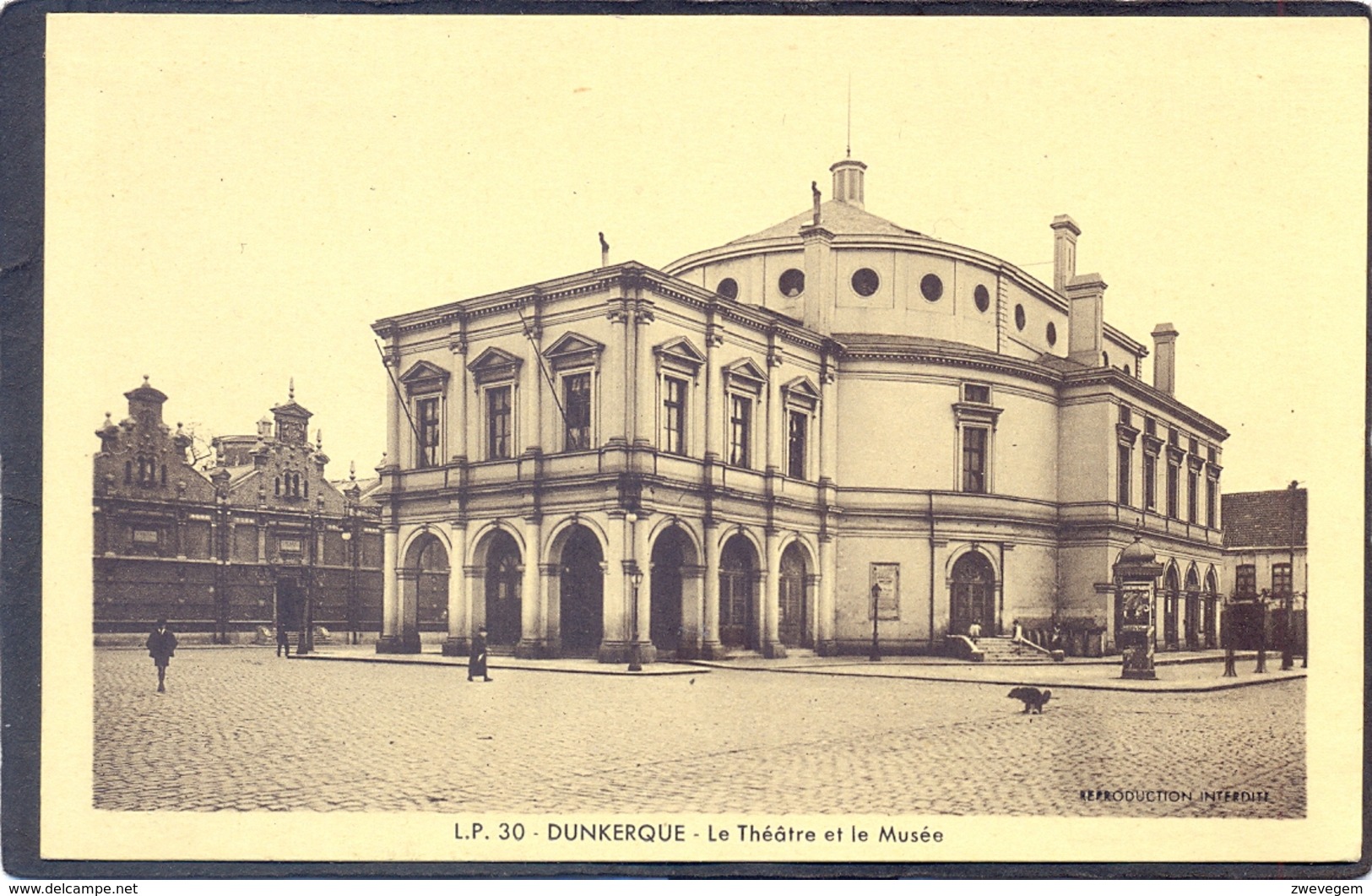 L.P. 30-DUNKERQUE - Le Théâtre Et Le Musée - Dunkerque