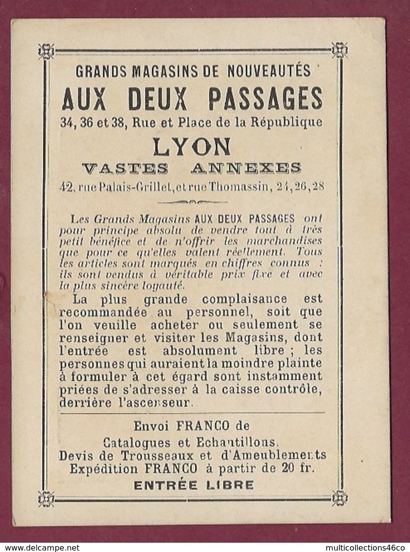 160719 - CHROMO - Une Rue à Smyrne - TURQUIE - Aux Deux Passages Lyon - Other & Unclassified