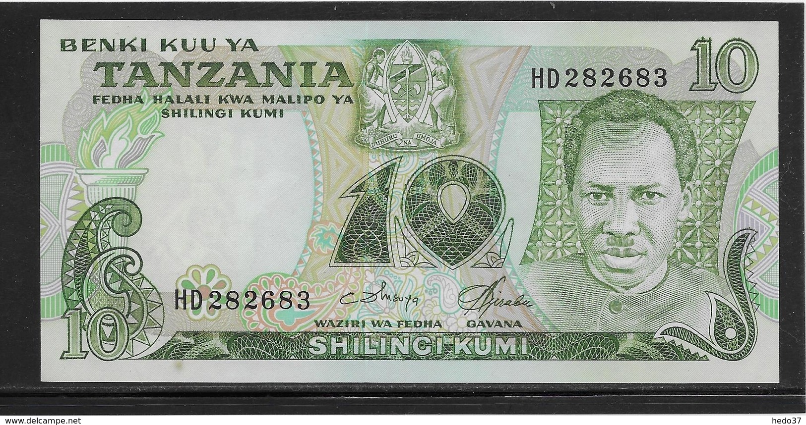 Tanzanie - 10 Shiling - Pick N°6c - NEUF - Tanzanie