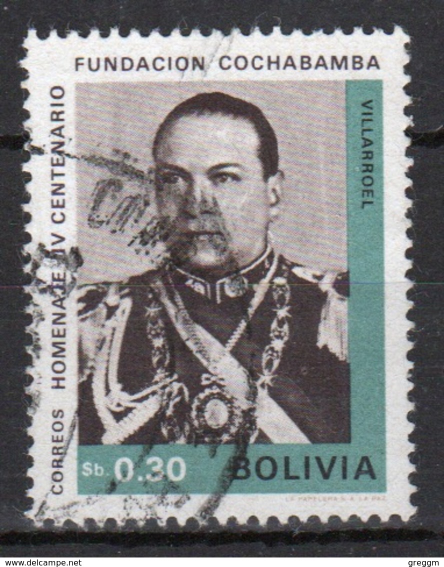 Bolivia 1968 Single 30c Stamp From The 400th Anniversary Of Cochabamba. Set. - Bolivia