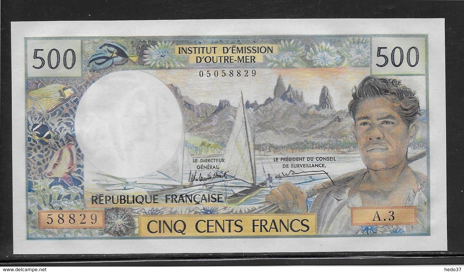 Tahiti - 500 Francs - Pick N°25d - NEUF - Other - Oceania