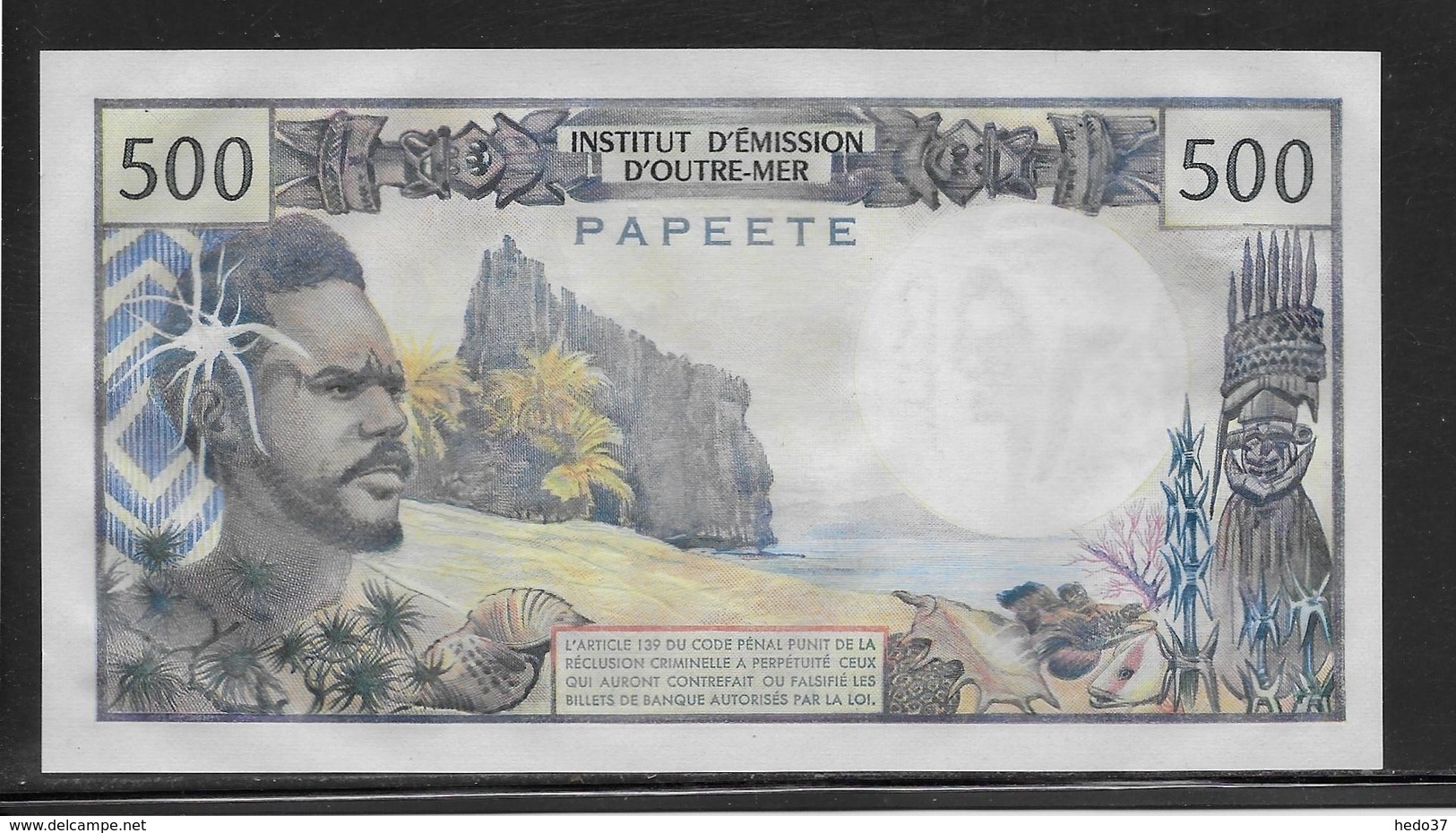 Tahiti - 500 Francs - Pick N°25d - NEUF - Autres - Océanie