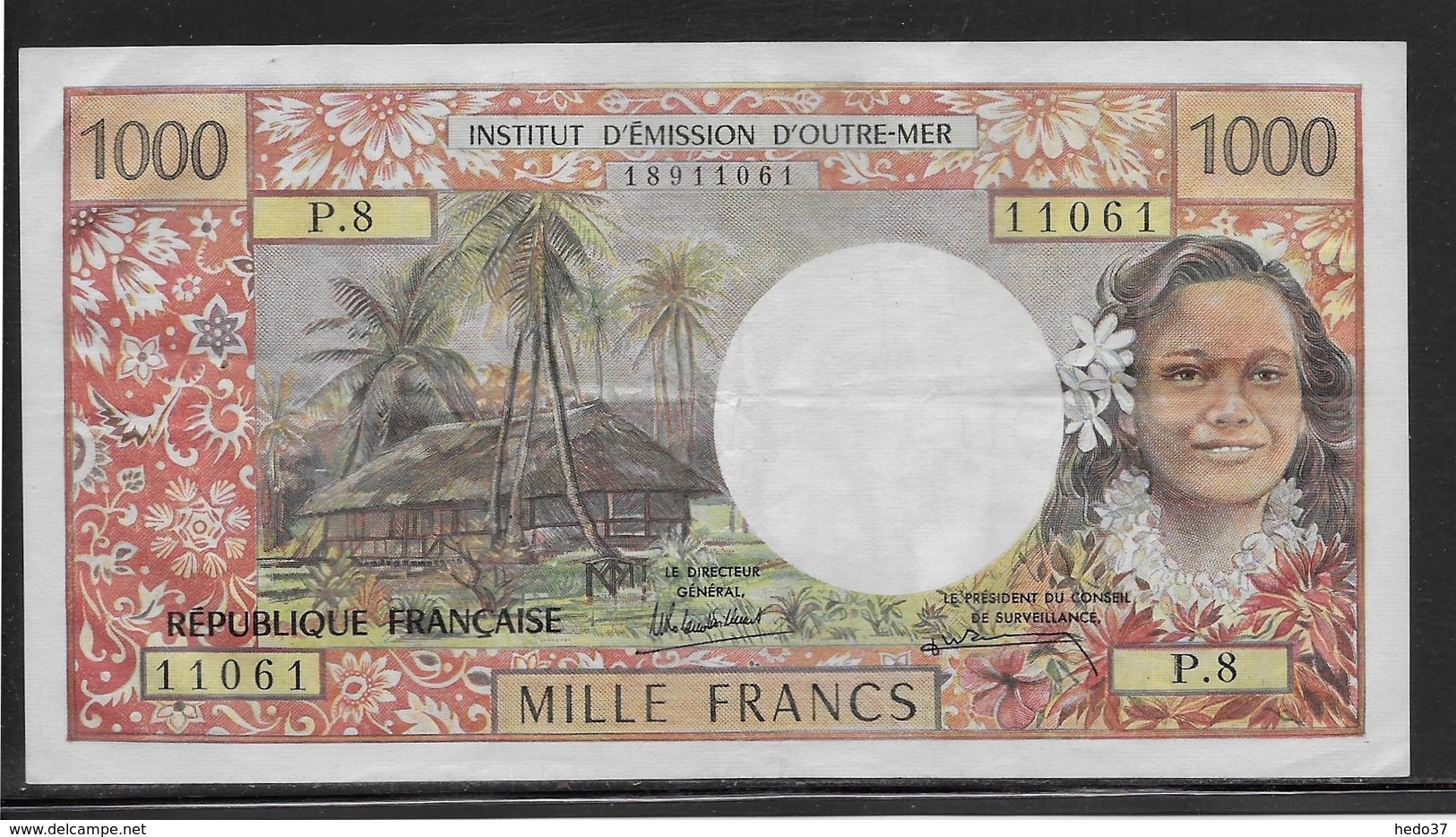 Tahiti - 1000 Francs - Pick N°27d - SUP - Otros – Oceanía