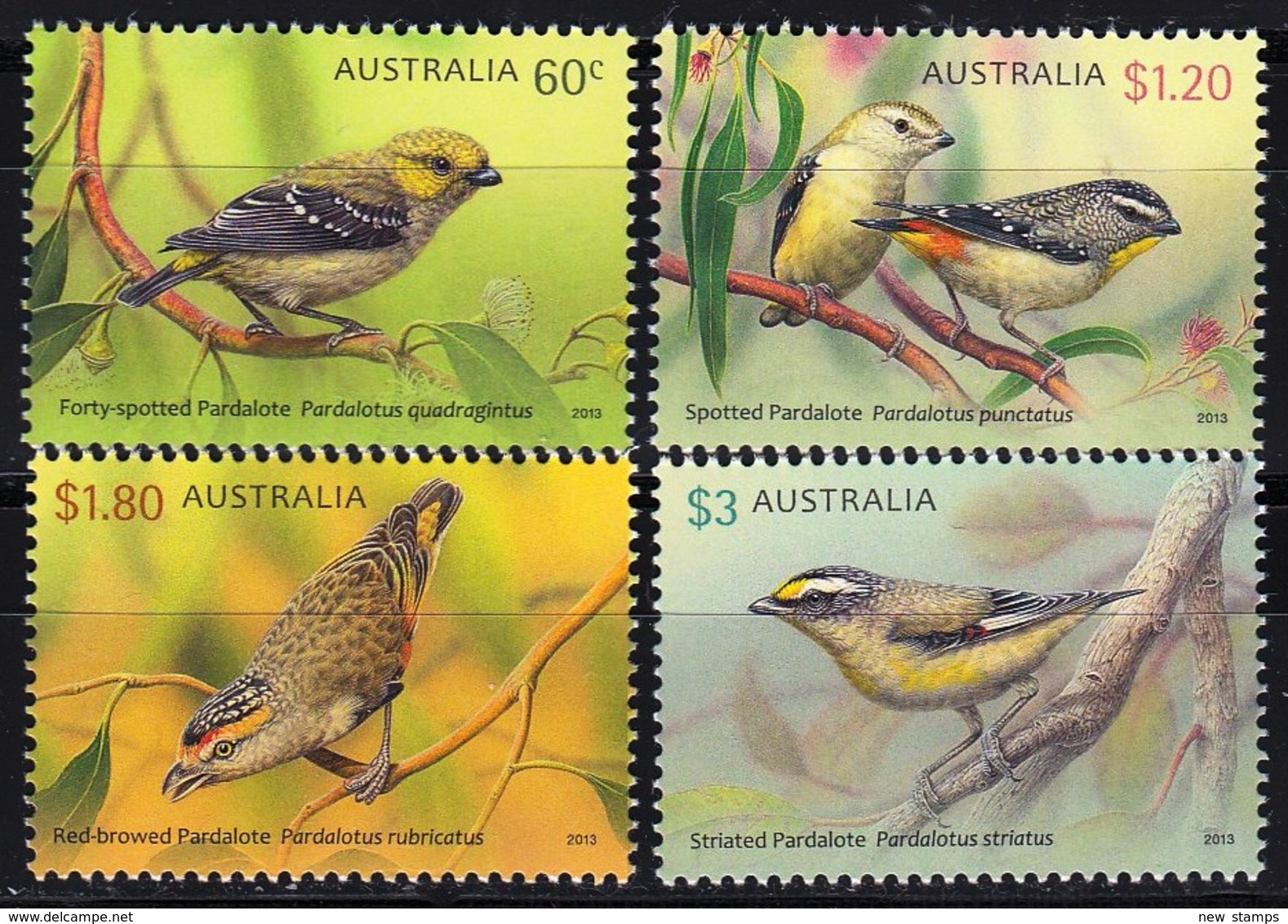 Australia 2013 Fauna Birds 4v MNH - Autres & Non Classés