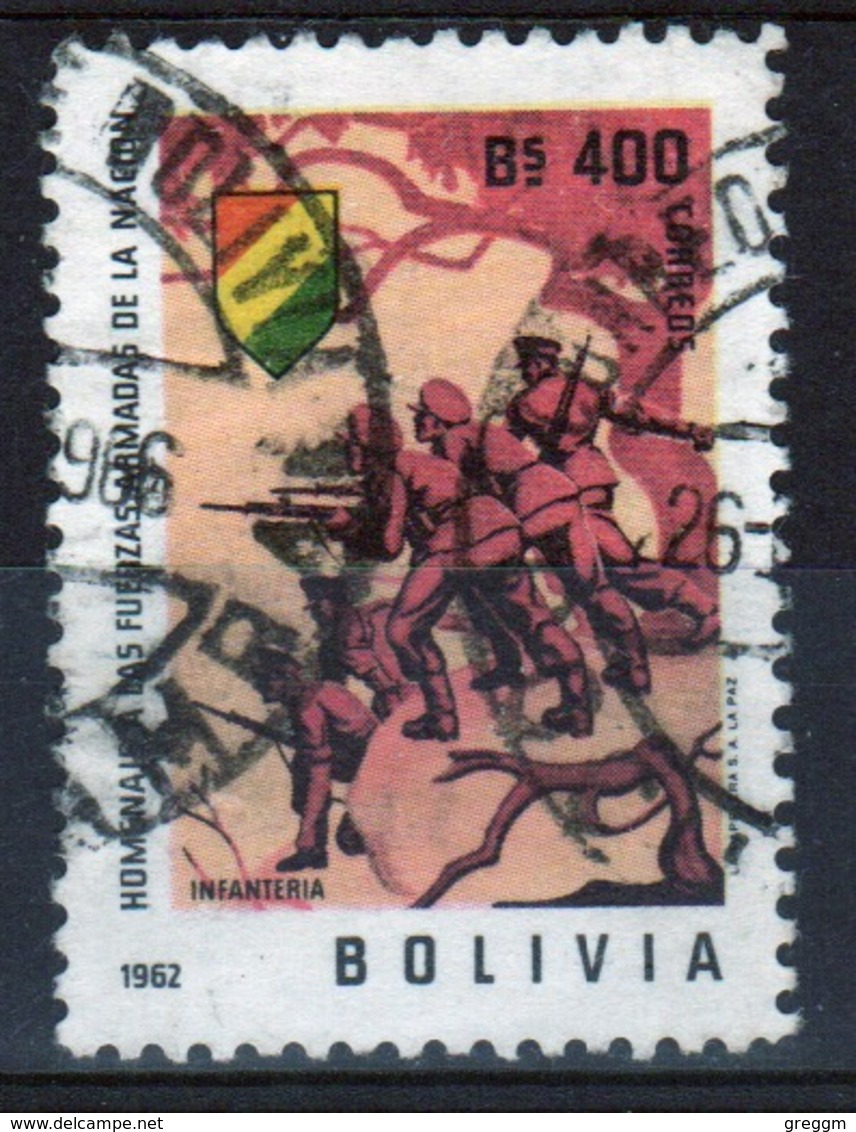 Bolivia 1962 Single 400b Stamp From The Armed Forces Commemoration Set. - Bolivia