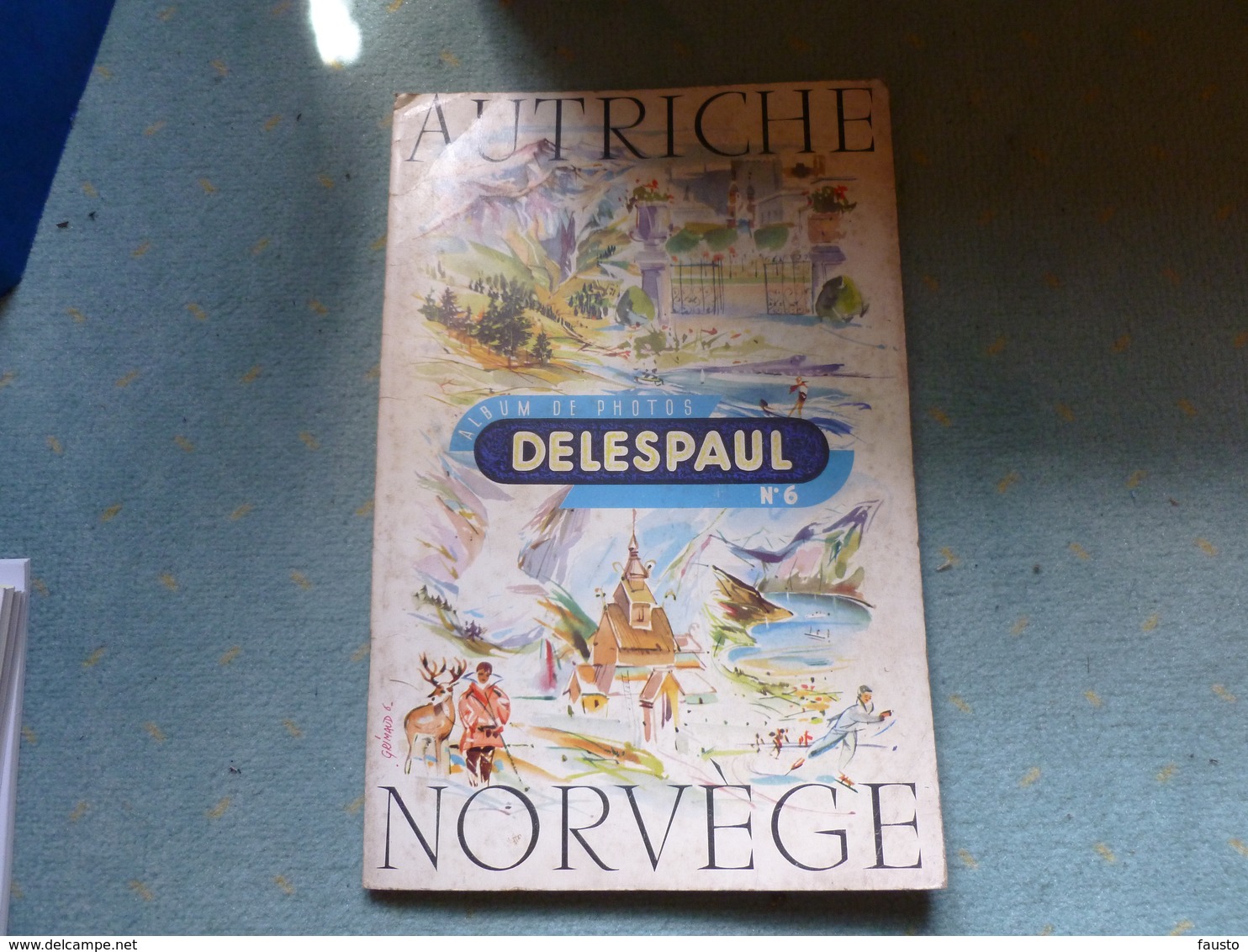 Album De Photos DELESPAUL N°6 Autriche Norvège Complet - Other & Unclassified