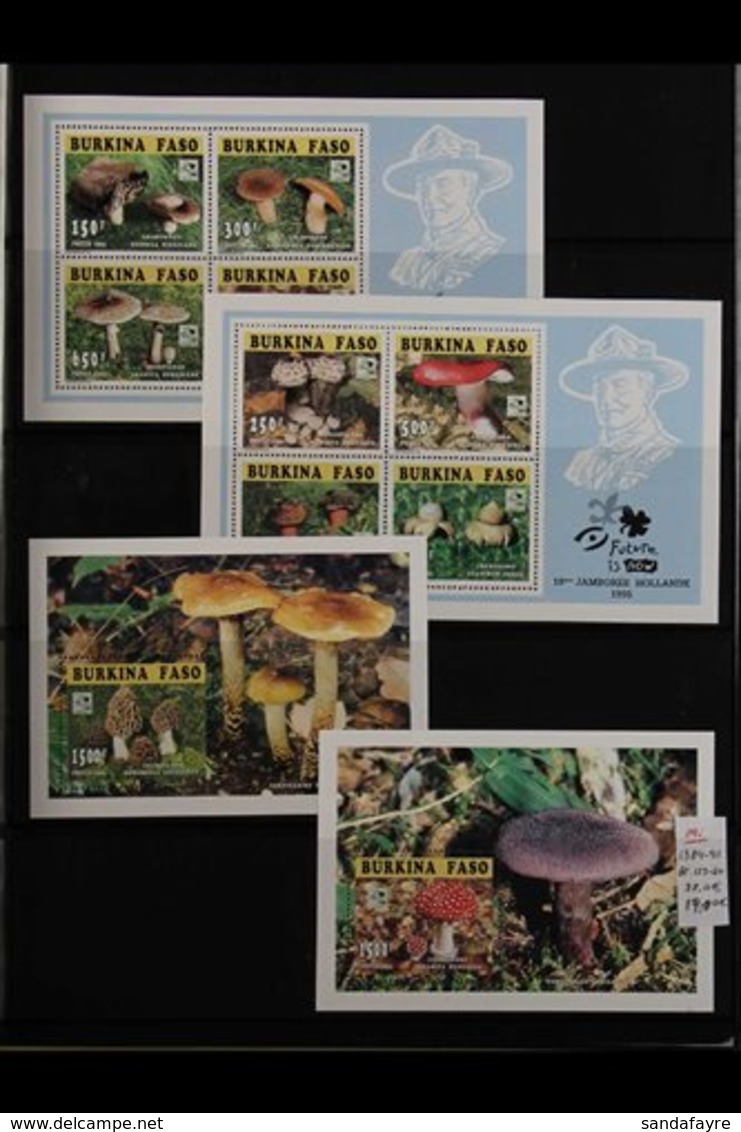 FUNGI ON STAMPS - AFRICA An Outstanding Collection Of Mushrooms / Fungi On Never Hinged Mint Africa Sets, Miniature Shee - Altri & Non Classificati