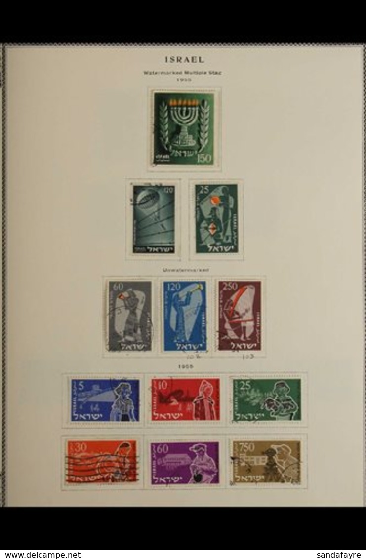 JUDAICA & ISRAEL-RELATED MORE LIKE A PHILATELIC SCRAP BOOK Than Simply A Collection Of Stamps & Covers, We See Stamp Exh - Otros & Sin Clasificación