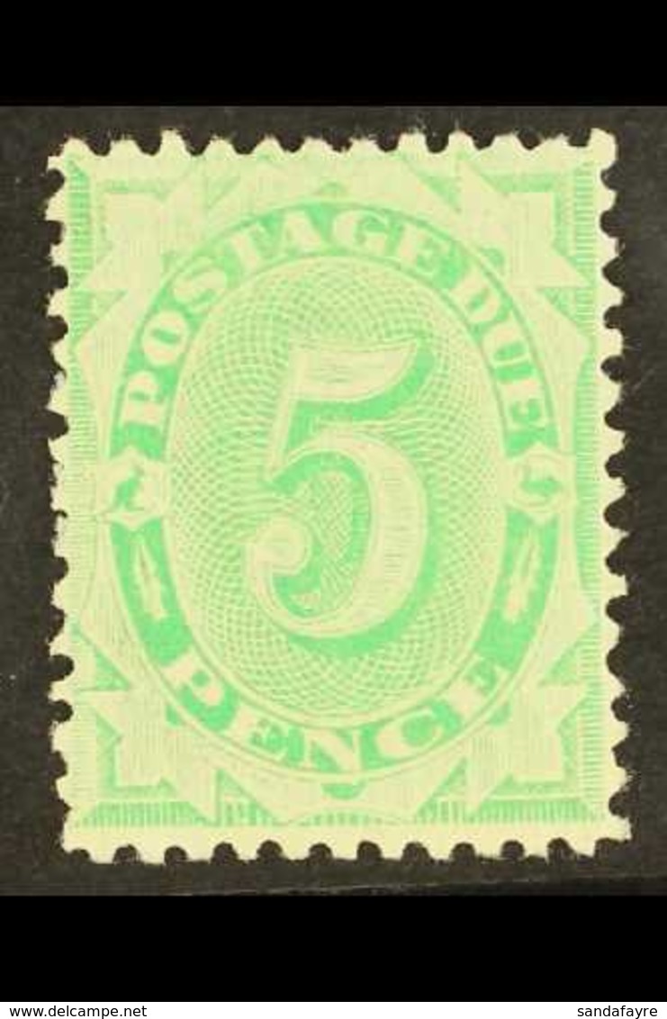 POSTAGE DUES 1902-04 5d Emerald-green Perf 11½,12, SG D17, Fine Mint, Very Fresh. For More Images, Please Visit Http://w - Otros & Sin Clasificación
