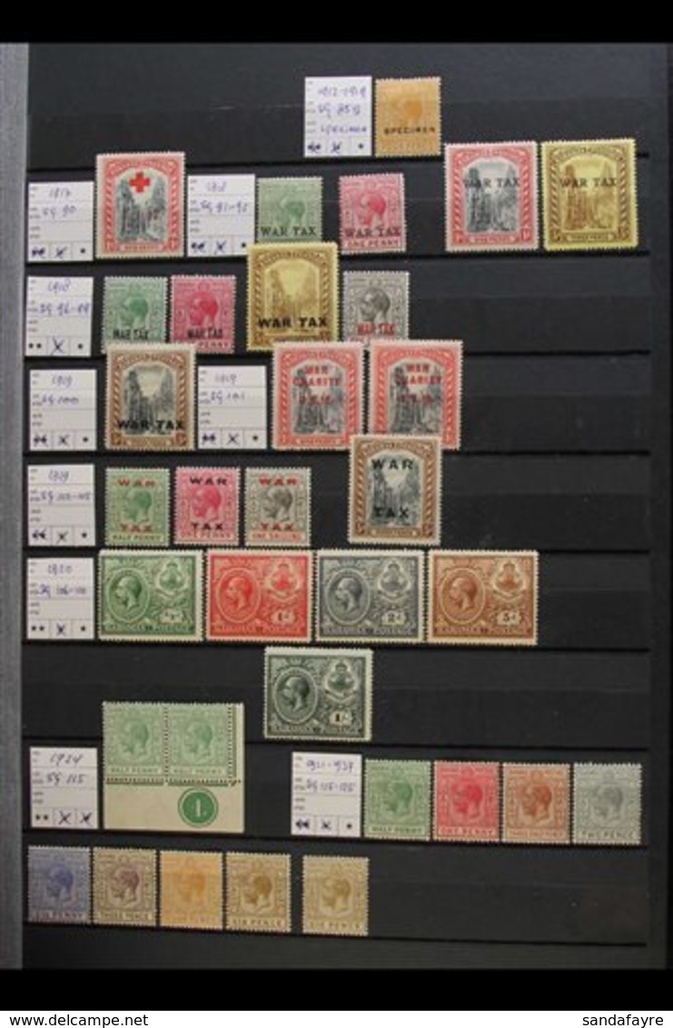 1880-1970 FINE MINT / NEVER HINGED MINT ALL DIFFERENT COLLECTION - Includes QV Issues To 1s Values, Few KEVII To 6d Valu - Autres & Non Classés