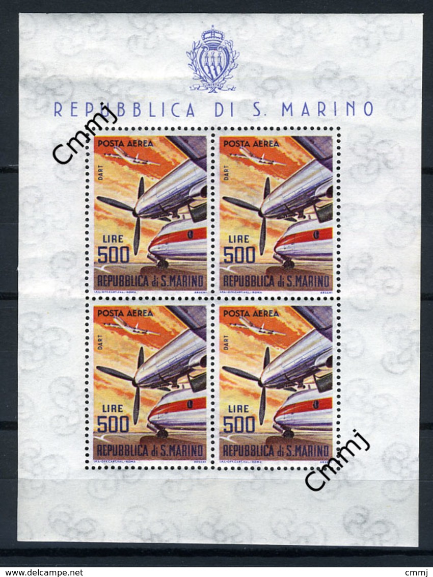 1965 - SAINT-MARIN - SAN MARINO - Catg. Unif. BF 37 - NH - (SM2017.27...) - Blokken & Velletjes