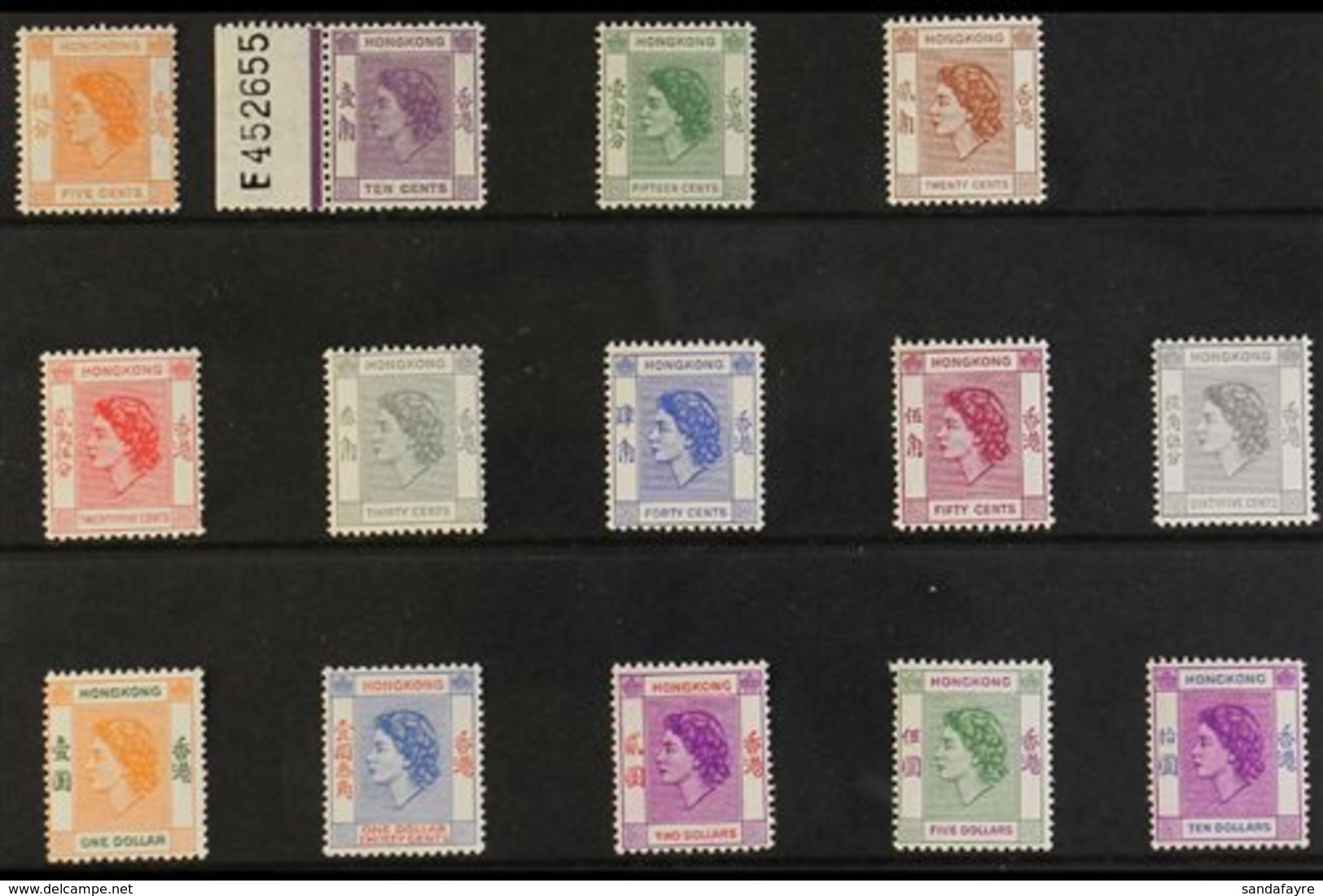 1954-62 Definitive Set, SG 178/91, Fine Mint (14 Stamps) For More Images, Please Visit Http://www.sandafayre.com/itemdet - Otros & Sin Clasificación