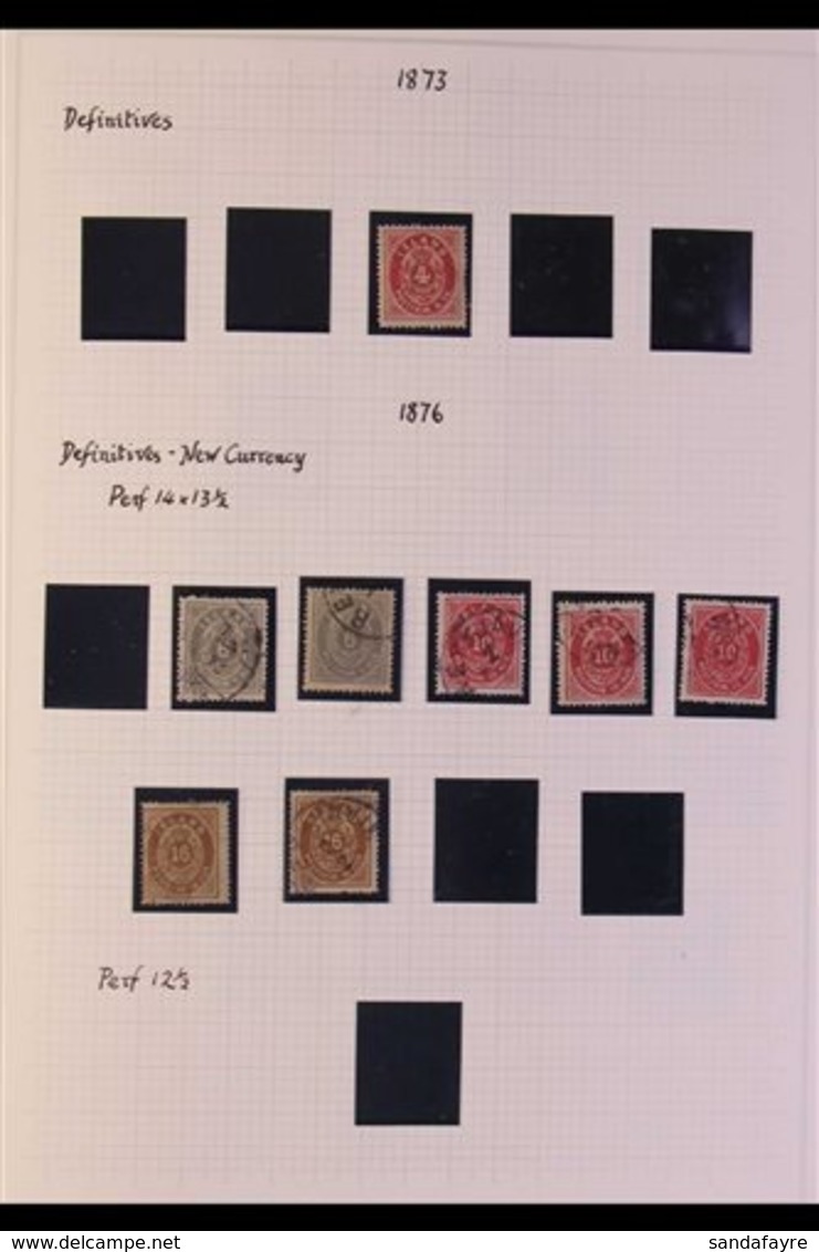 1873 - 1981 EXTENSIVE COLLECTION - MANY COMPLETE SETS Very Fine And Fresh Mint And Used Collection Written Up In An Albu - Otros & Sin Clasificación