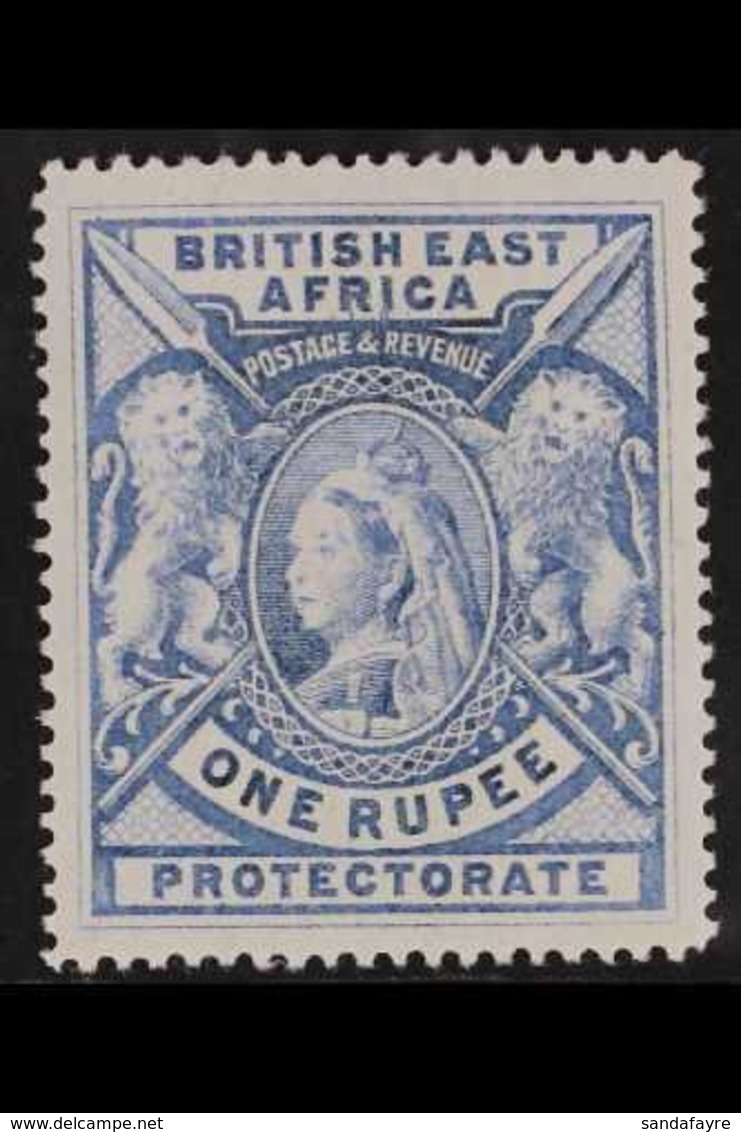 1897 1r Dull Blue, Queen Victoria, SG 92a, Very Fine Well Centerd Mint. For More Images, Please Visit Http://www.sandafa - Vide