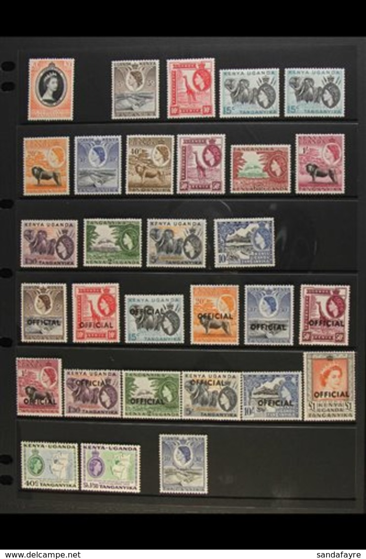 1953-74 VERY FINE MINT COLLECTION A Lovely All Different Range Which Includes 1954-59 Definitive Set To 10s, 1959 Offici - Vide