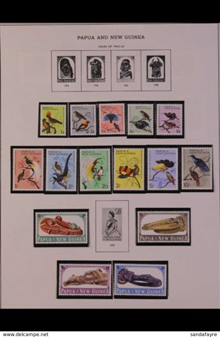 1901-1995 ALL DIFFERENT COLLECTION. A Useful, ALL DIFFERENT Mint & Used Collection On Printed Pages With A Useful Range  - Papúa Nueva Guinea