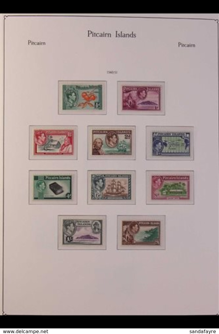 1940-1994 VIRTUALLY NHM COMPLETE COLLECTION. An Attractive Mint Collection, Mostly Never Hinged Mint (just A Few Stamps  - Pitcairninsel