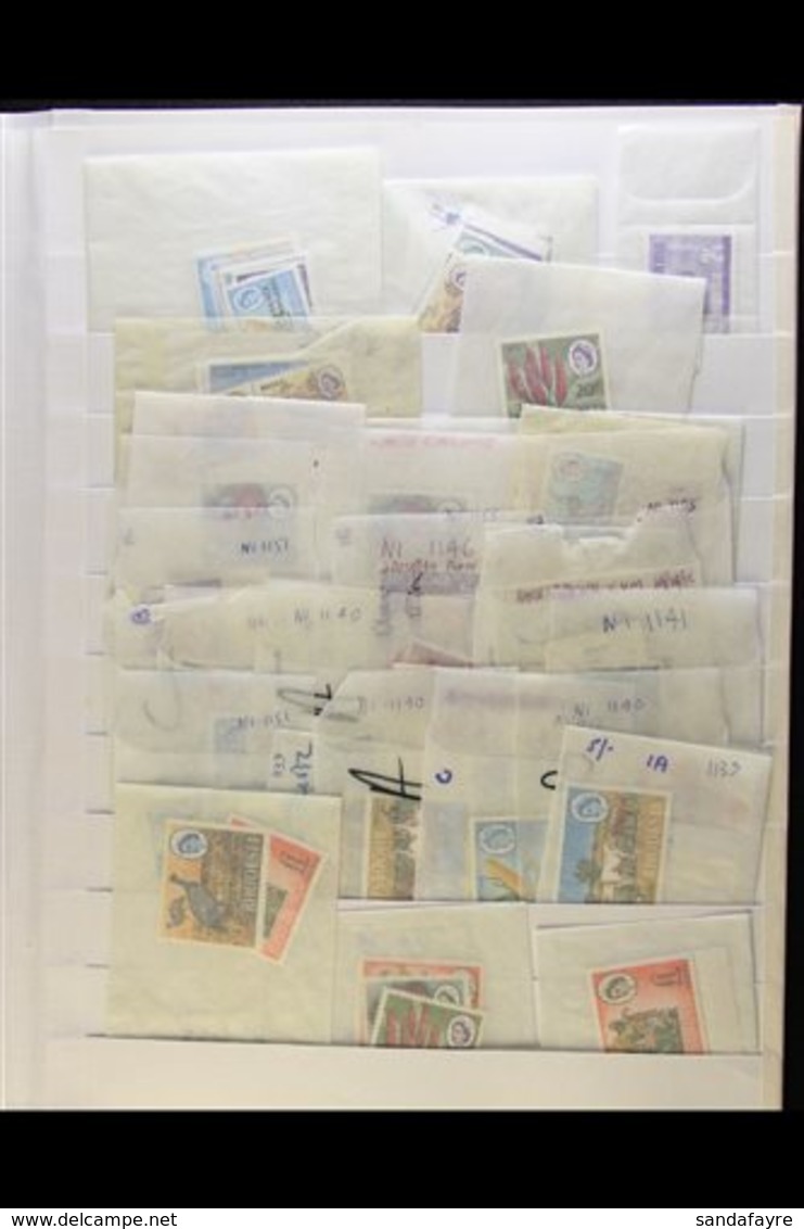 1965-68 NEVER HINGED MINT A Small Range, Post Office Fresh In Glassine Envelopes On A Pair Of Stock Pages With Values Se - Otros & Sin Clasificación
