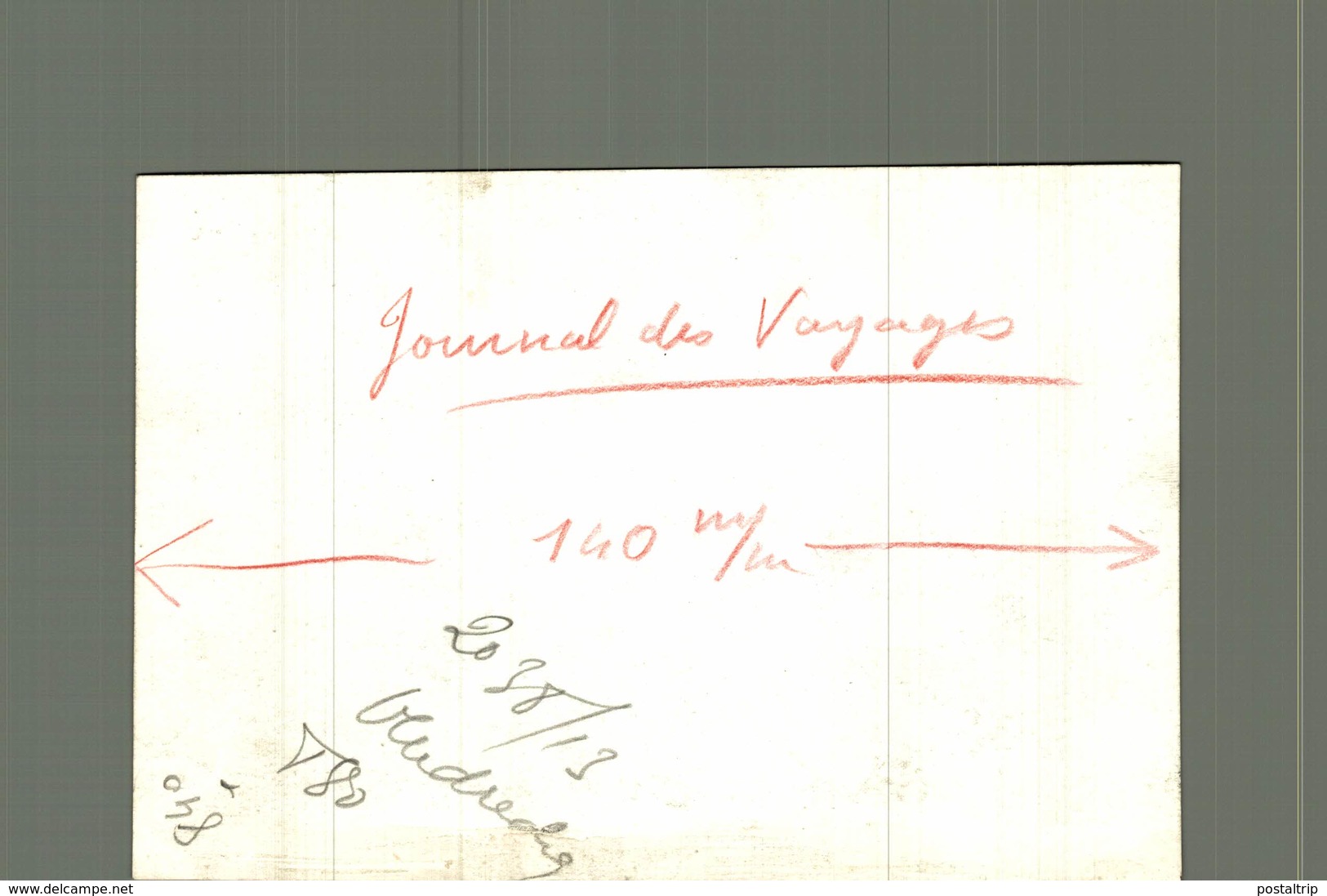 JOURNAL DE VOYAGE PRINTED BEFORE 1950 BUT OLD COPY    +- 17* 12CM Fonds Victor FORBIN (1864-1947) - Africa