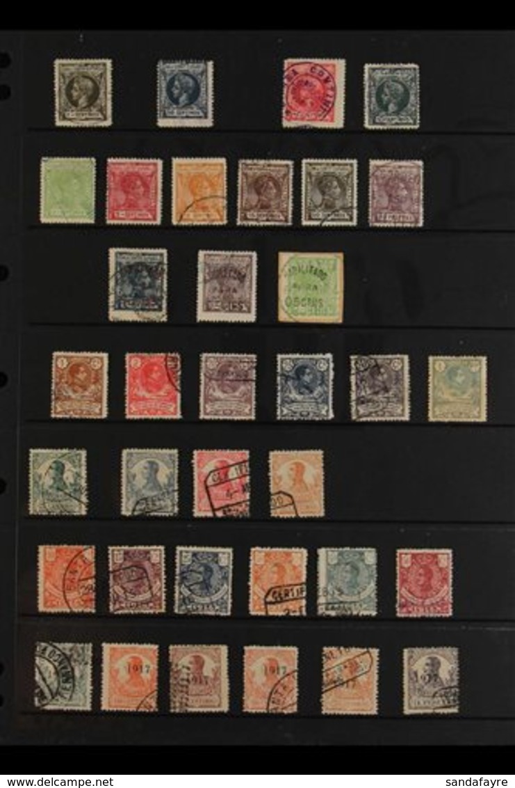 SPANISH GUINEA 1903-1949 FINE USED COLLECTION All Different, With Attractive Ranges Including 1907 To 10p; 1909 To 1p; 1 - Autres & Non Classés