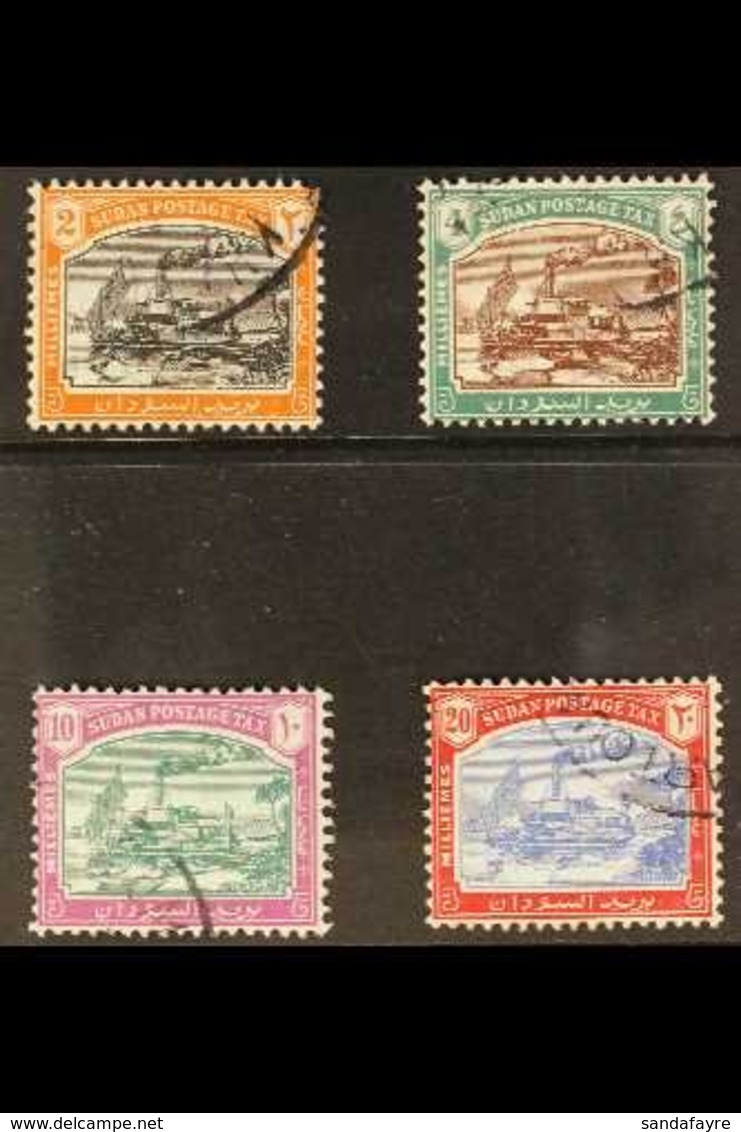 POSTAGE DUE 1948 Set Complete, SG D12/D15, Very Fine Used (4 Stamps) For More Images, Please Visit Http://www.sandafayre - Sudan (...-1951)