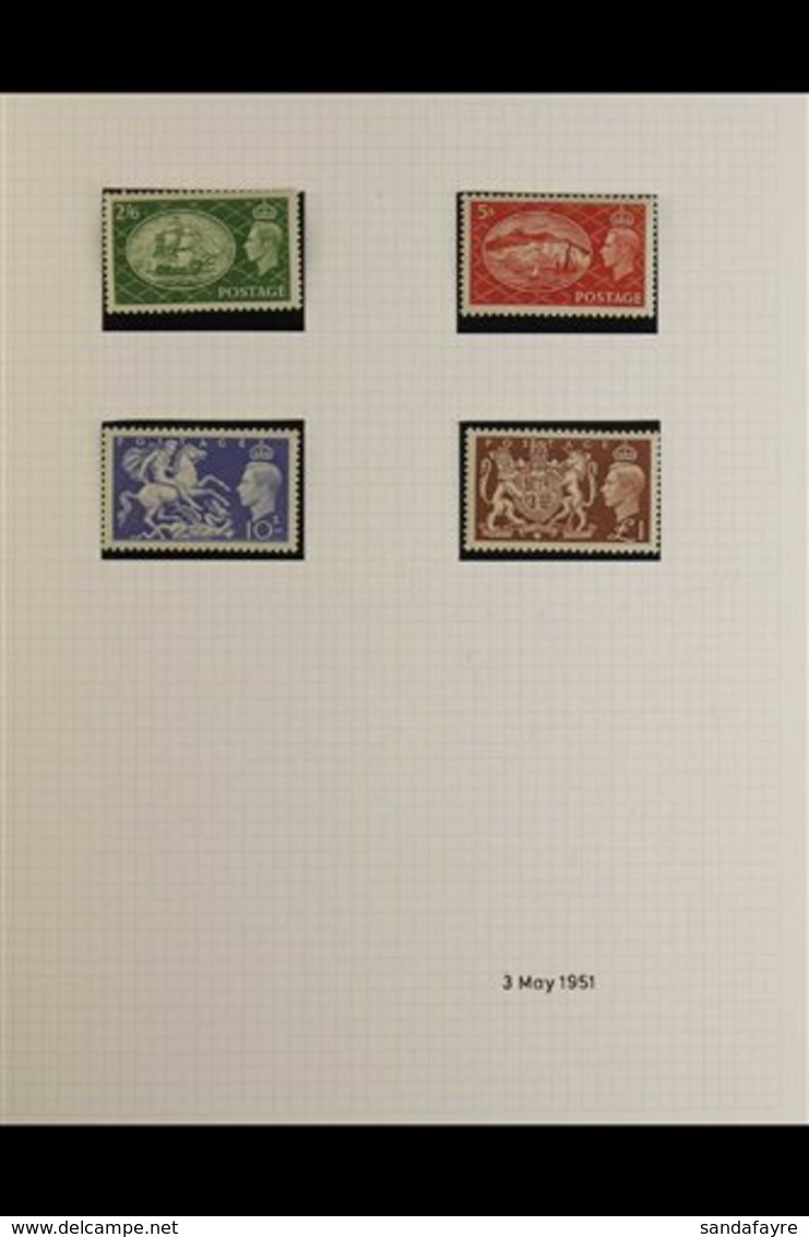 1924-1970 NEVER HINGED MINT COLLECTION WITH VFM EXTRAS. A Magnificent Never Hinged Mint Collection (mostly QEII) Present - Other & Unclassified