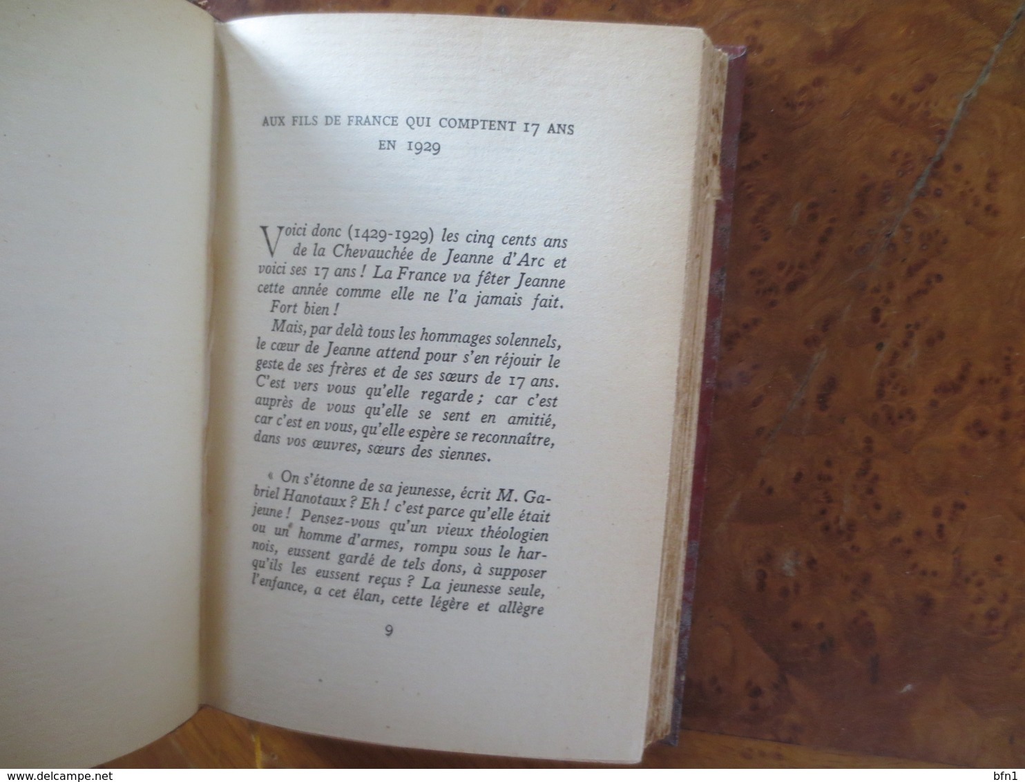 DONCOEUR - 1929- LA CHEVAUCHEE DE JEANNE D'ARC . 1429 . IVeme carnet de route.