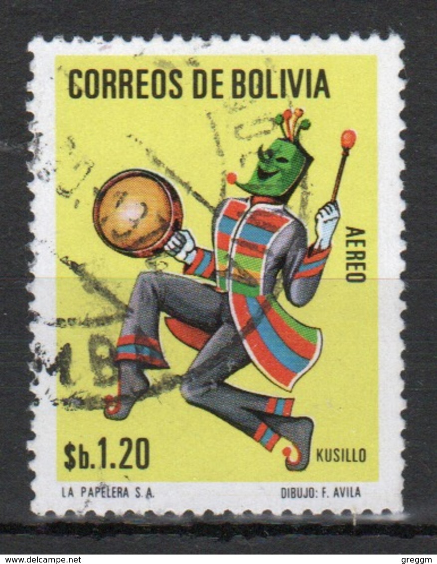 Bolivia 1972 Single 1b 20 Stamp From The Folk Dances Set. - Bolivia