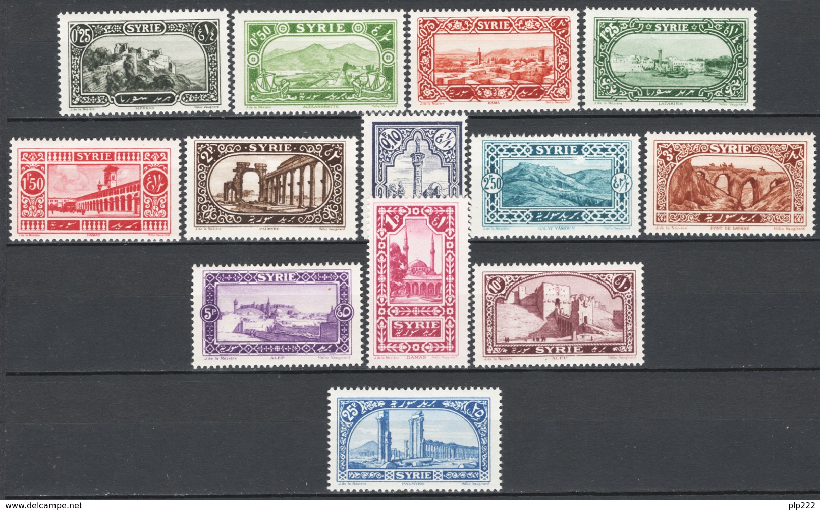 Siria 1925 Y.T.154/66 */MH VF/F - Unused Stamps