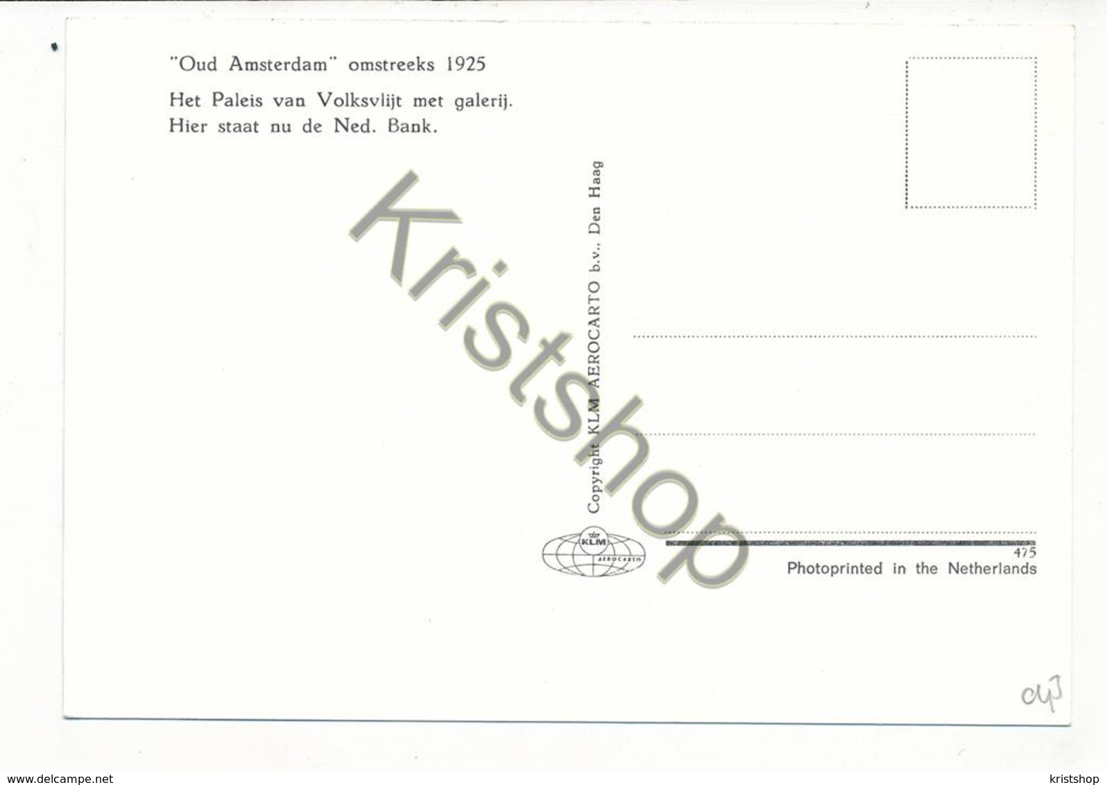 Amsterdam - Omstreeks 1925 - Het Paleis Van Volksvlijt [AA44-4.043 - Autres & Non Classés