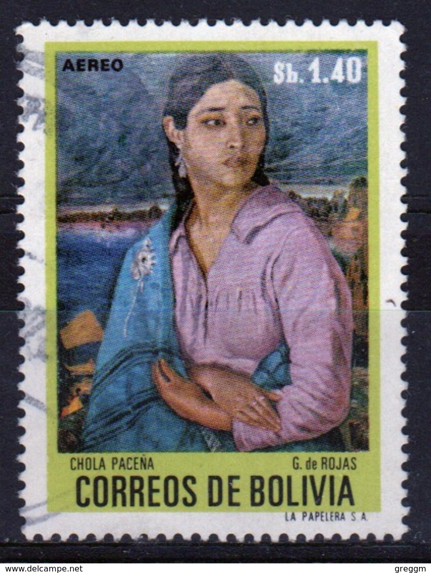 Bolivia 1972 Single 1.40b Stamp From The Bolivian Paintings Set. - Bolivia