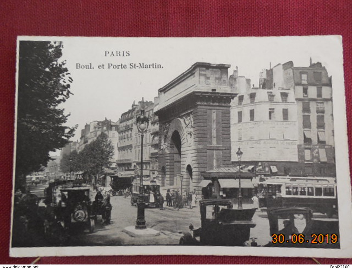 CPA - Paris - Boulevard Et Porte St-Martin - Arrondissement: 10