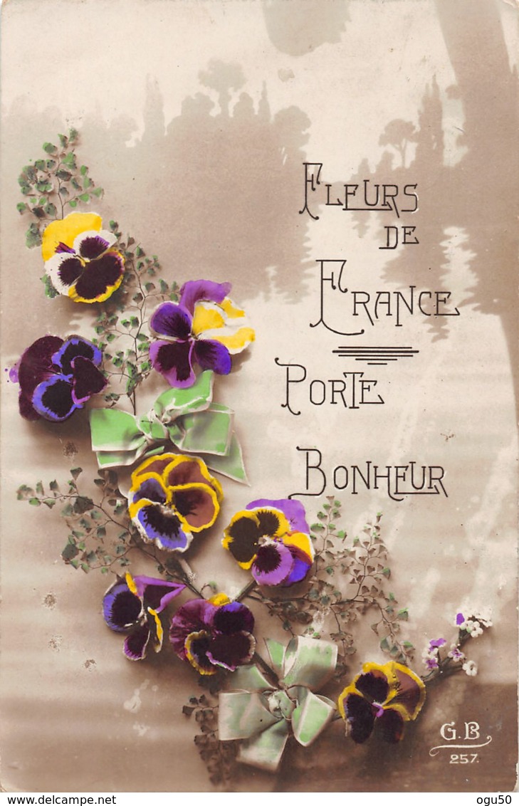 Fleurs (Fantaisie) - Fleurs De France - Porte Bonheur - Autres & Non Classés