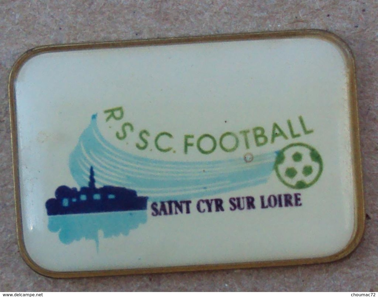 Pin's Sport Football 010, RSSC Saint Cyr Sur Loire - Football