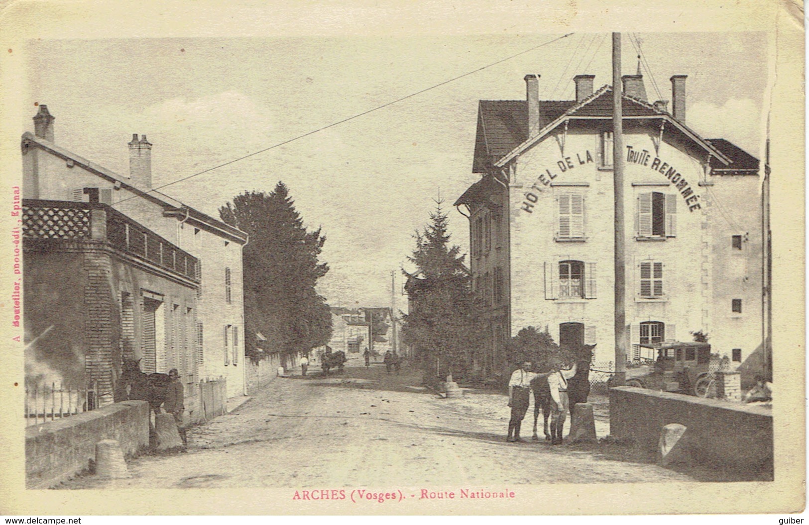 88 Arches Route Nationale Hotel De La Truite Renommé - Arches