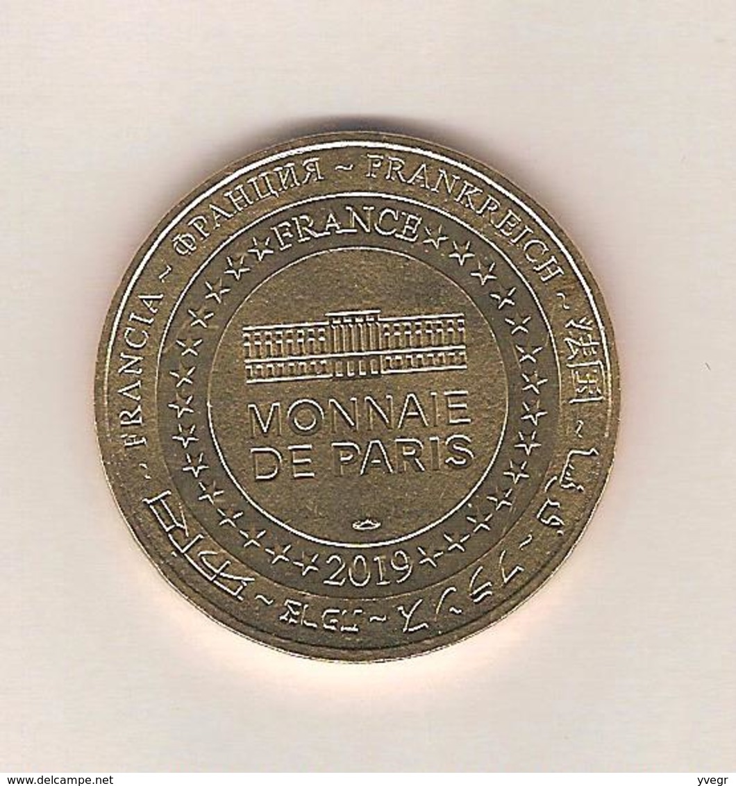 Médaille Touristique De La Monnaie De Paris / Guadeloupe ,Fort Napoléon / Les Saintes 2019 - 2019