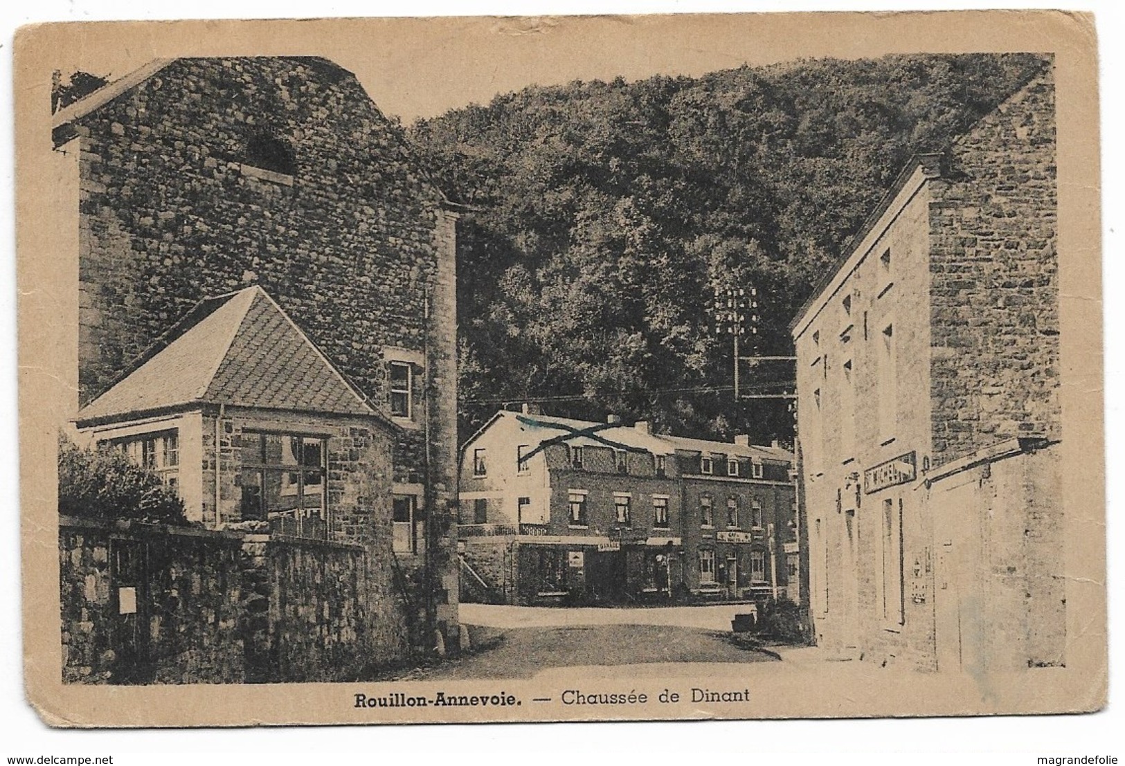 CPA PK  ROUILLON ANNEVOIE  CHAUSSEE DE DINANT - Andere & Zonder Classificatie