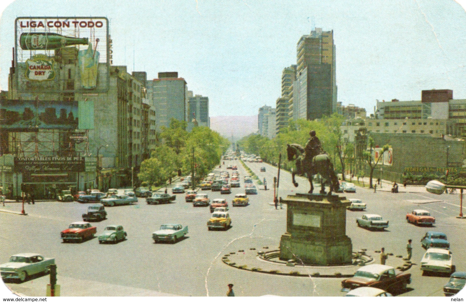 CABALLITO CON PASEO DE LA REFORMA-VIAGGIATA - Mexico