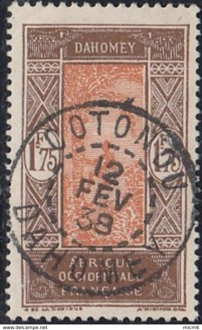 Dahomey 1912-1944 - Cotonou Sur N° 96 (YT) N° 95 (AM). Oblitération. - Used Stamps