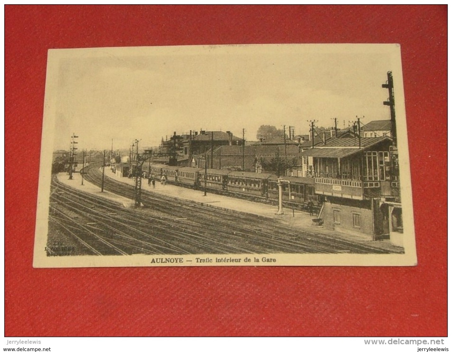 AULNOYE  -  Trafic Intérieur De La Gare     -  1934  - - Aulnoye