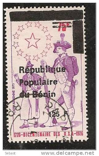 TIMBRE OBLITERE DU DAHOMEY SURCHARGE BENIN  N° MICHEL S 473 - Benin - Dahomey (1960-...)