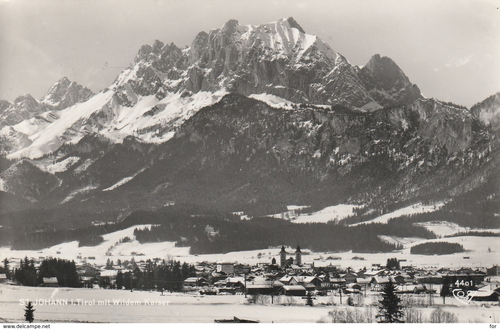 Autriche : Tyrol : ST-JOHANN In TIROL : Mit Wildem Kaiser ( C.p.s.m. - Photo Vérit. ) - St. Johann In Tirol