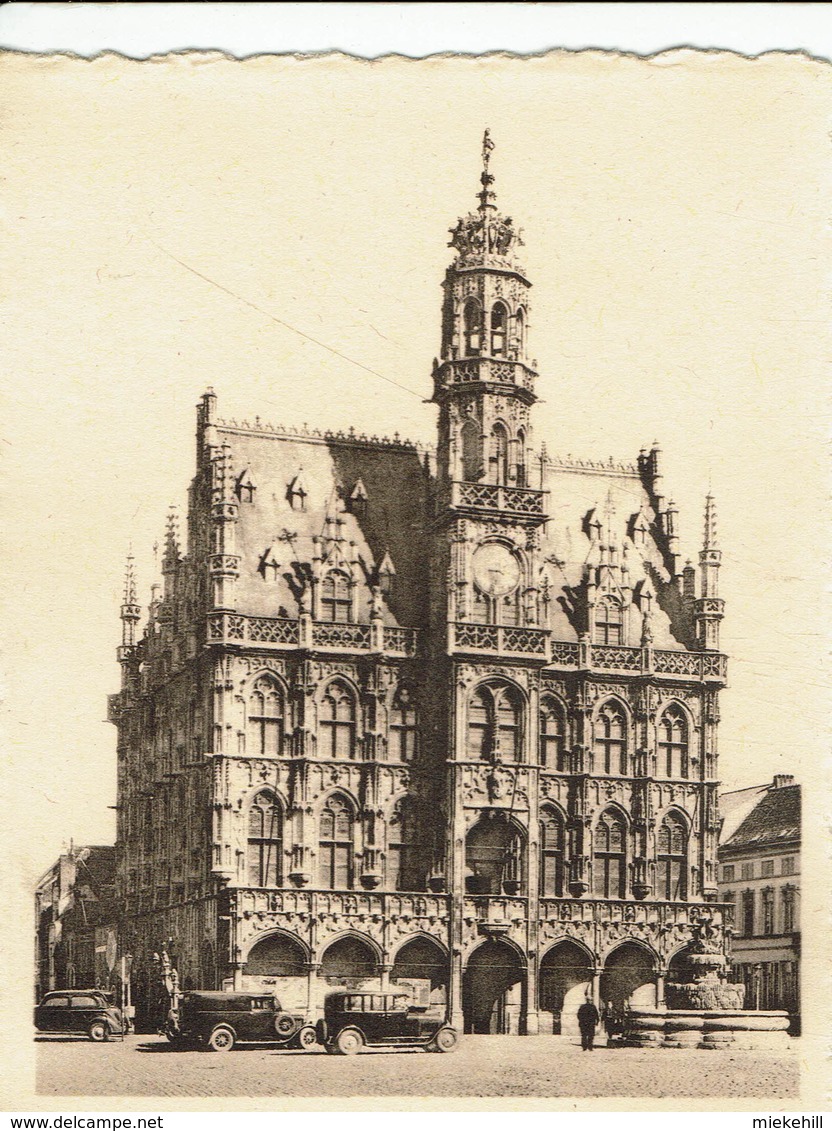 OUDENAARDE-MINI-CARTE-HET STADHUIS - Oudenaarde