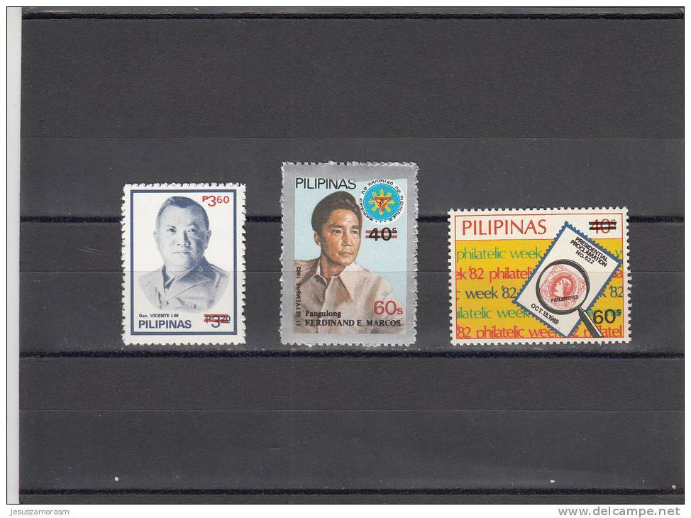 Filipinas Nº 1359 Al 1361 - Philippinen